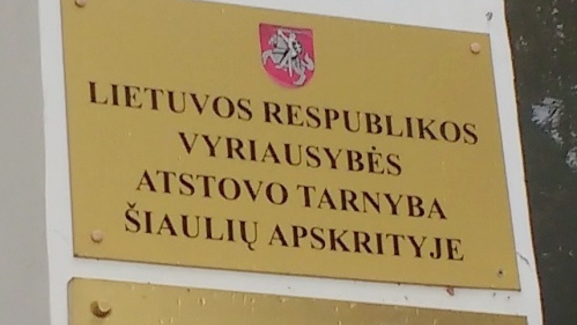 LRV atstovas Šiaulių apskrityje