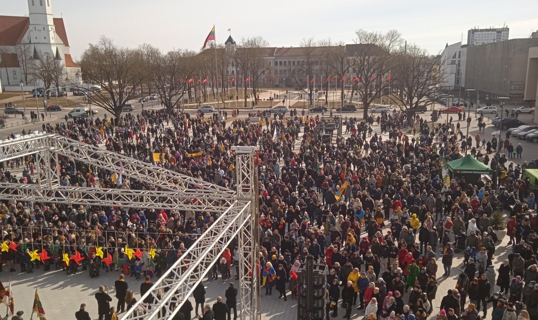 Lietuvos valstybės atkūrimo dienos minėjimas Šiauliuose