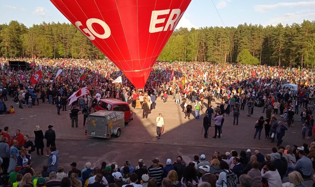 Šeimos gynimo maršas žengia per Lietuvą