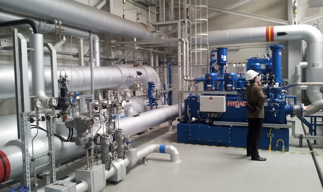 Ekskursija po ką tik pradėjusią veikti Šiaulių termofikacinę elektrinę