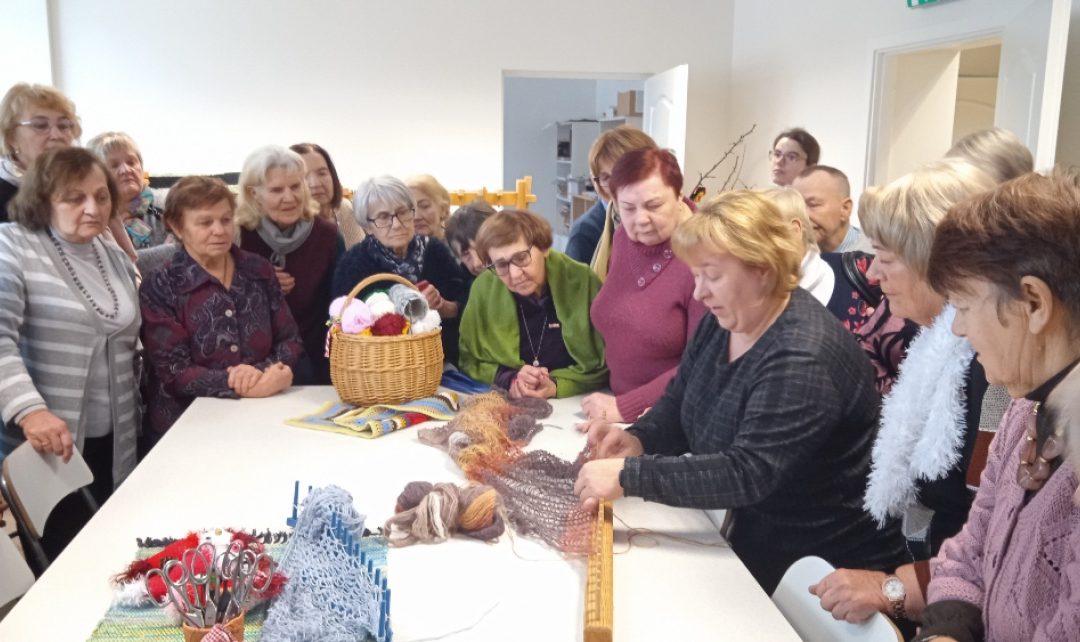 Lieporiečių viešnagė Klaipėdos rajono amatų centre