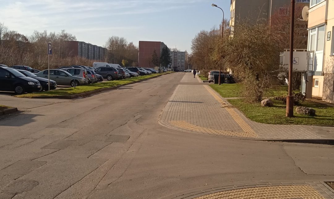 Gyventojai nepritarė vienpusio eismo organizavimui Krymo gatvėje