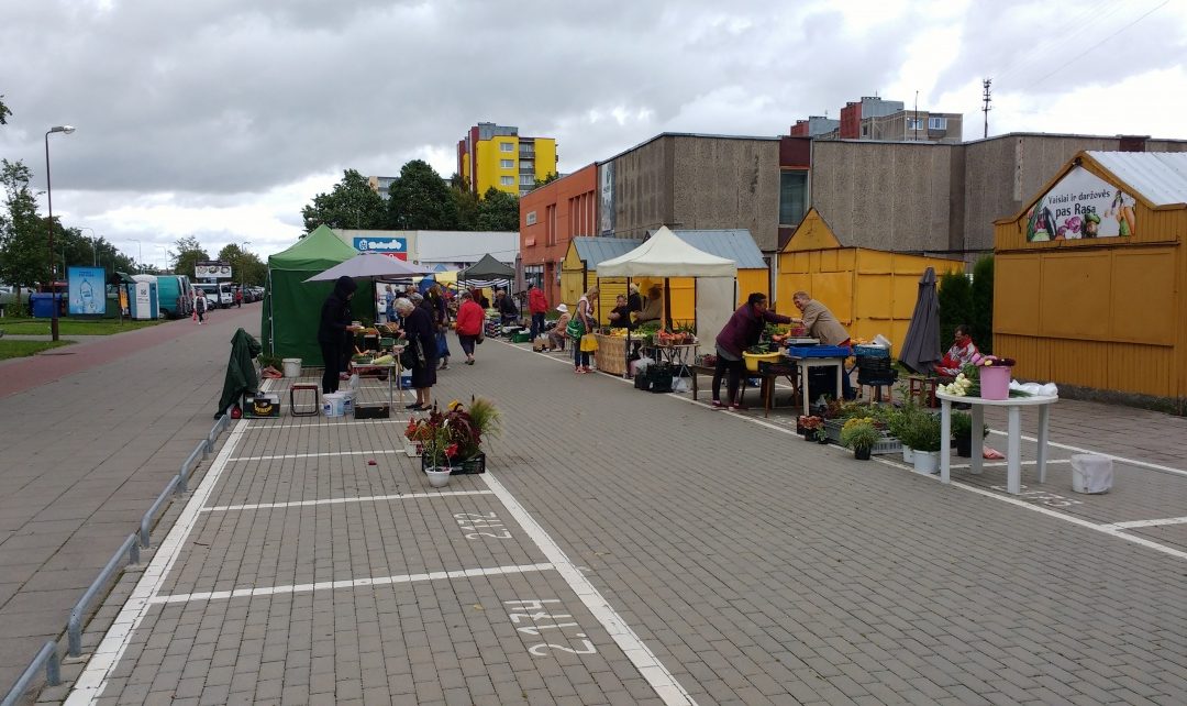 Lieporių turgelis: rinkliava už sode užaugintas uogas ir daržoves